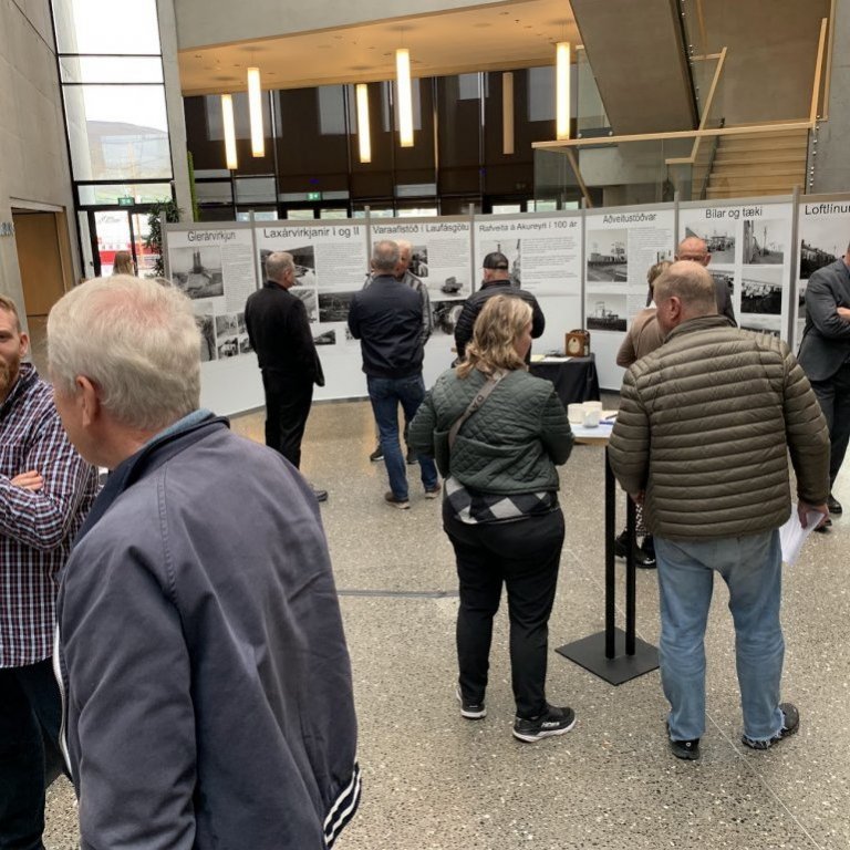 100 ára afmæli rafveitu á Akureyri. Afmælishátíð í Hofi. (Mynd: Gunnur Ýr Stefánsdóttir)