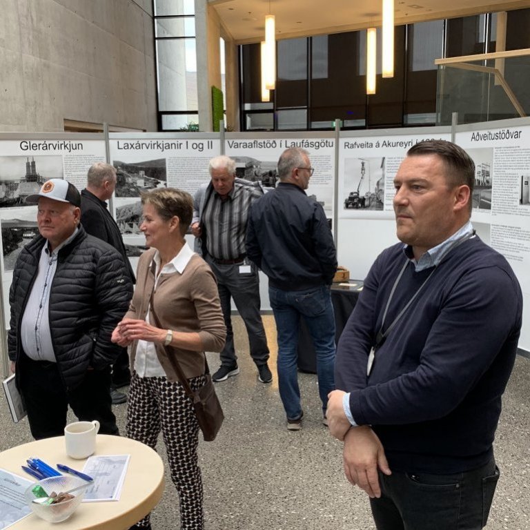 100 ára afmæli rafveitu á Akureyri. Afmælishátíð í Hofi. (Mynd: Gunnur Ýr Stefánsdóttir)