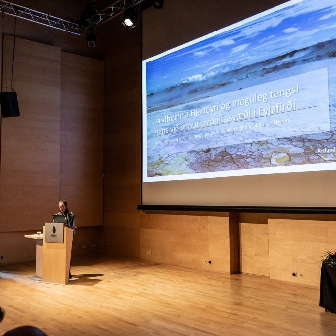 Unnur Þorsteinsdóttir, jarðfræðingur hjá ÍSOR