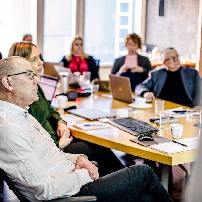 Stefnumótunarvinna undir stjórn Haraldar Hjaltasonar (Mynd: Auðunn Níelsson)