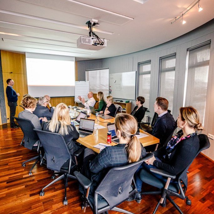 Stefnumótunarvinna undir stjórn Haraldar Hjaltasonar (Mynd: Auðunn Níelsson)