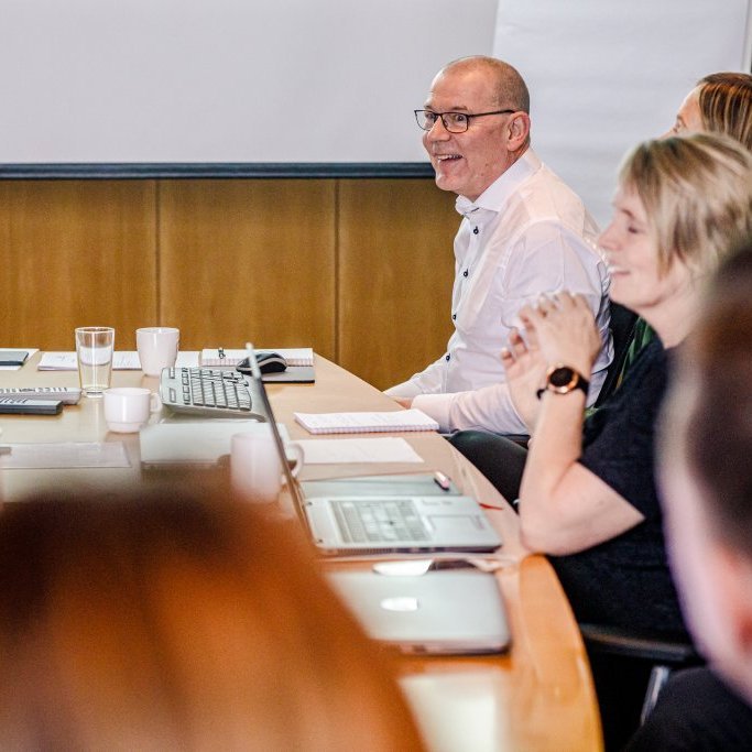 Stefnumótunarvinna undir stjórn Haraldar Hjaltasonar (Mynd: Auðunn Níelsson)