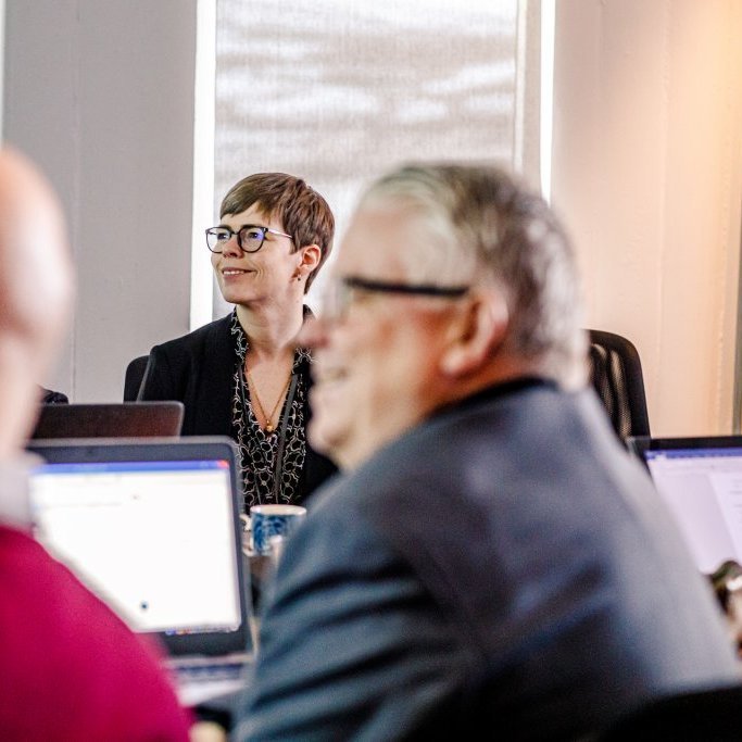 Stefnumótunarvinna undir stjórn Haraldar Hjaltasonar (Mynd: Auðunn Níelsson)