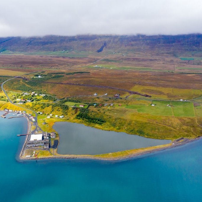 Lagning Hjalteyrarlagnar sumarið 2019 (Mynd: Axel Þórhallsson)