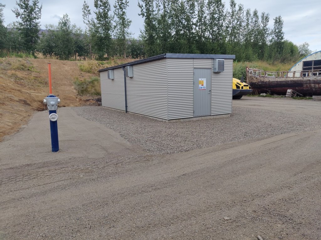 Nýja stöðin á Hlíðarenda (Mynd: Hjalti Steinn Gunnarsson)