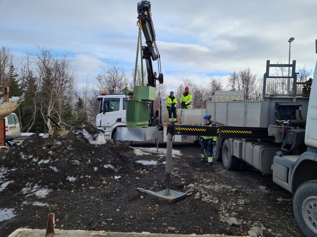 Gamla dreifistöðin Hlíðarenda (Mynd: Páll Árdal)