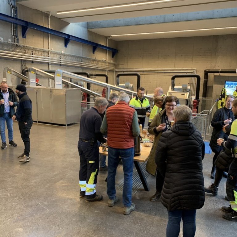 Kynnisferð starfsfólks haustið 2022. Hreinsistöð fráveitu heimsótt. (Mynd: Gunnur Ýr Stefánsdóttir)